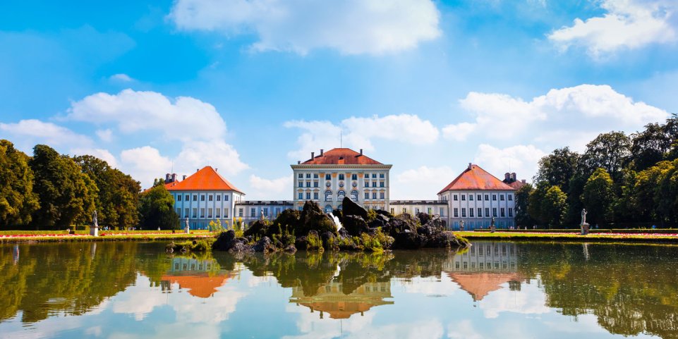 Le château de Nymphenburg à Munich