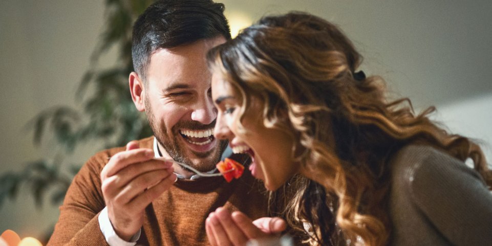 Couple au restaurant
