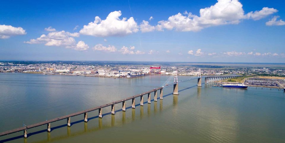 saint nazaire pont port 