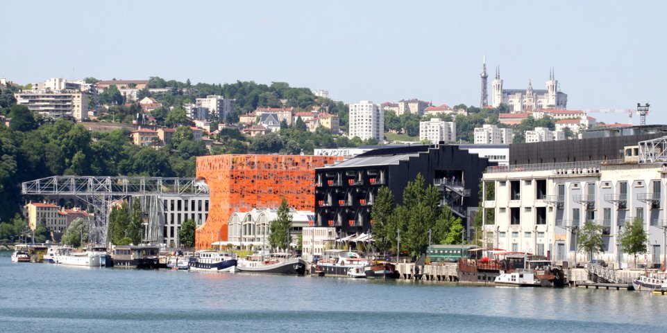 Quartier des confluences de Lyon