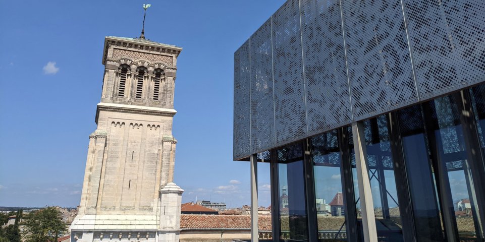 Musée de Valence - vue Cathédrale