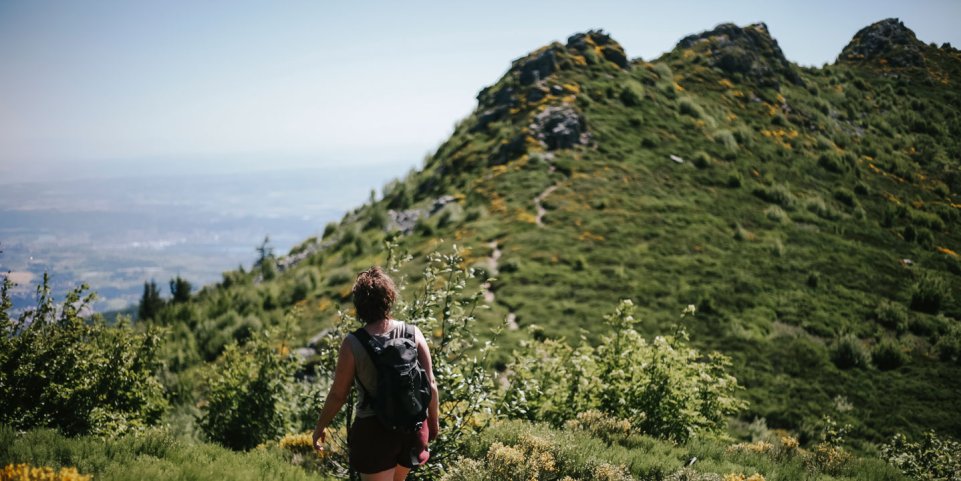 Point de vue sur le Mont Pilat
