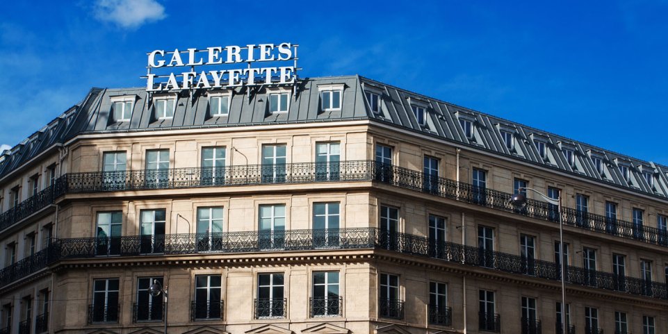 Galeries Lafayette Boulevard Haussmann Paris 