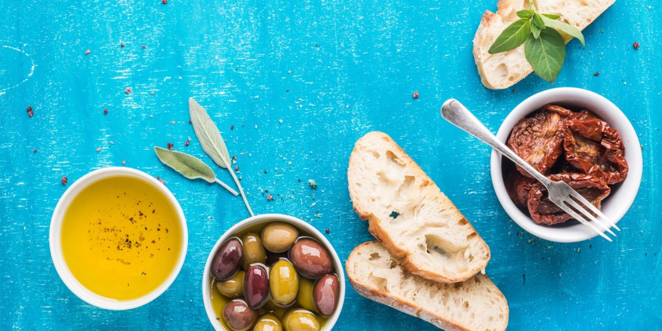 Apéritif méditerranéen typique