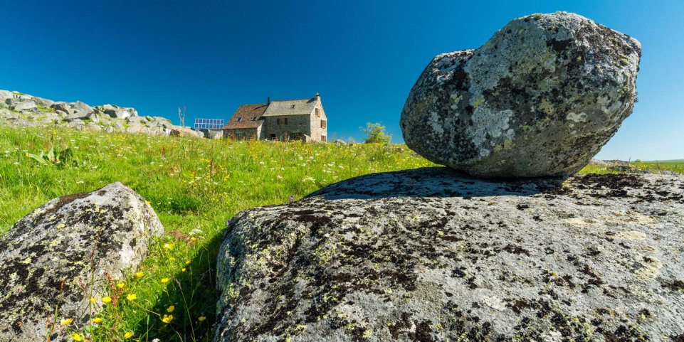 Le plateau de l'Aubrac Cantal Auvergne