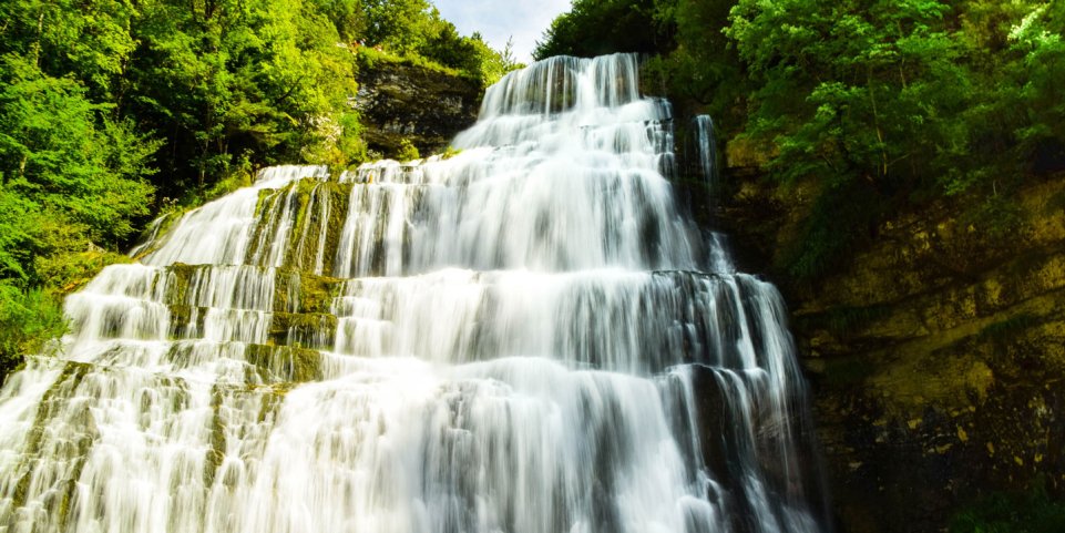 Les cascades du Hérisson - Montagnes du Jura
