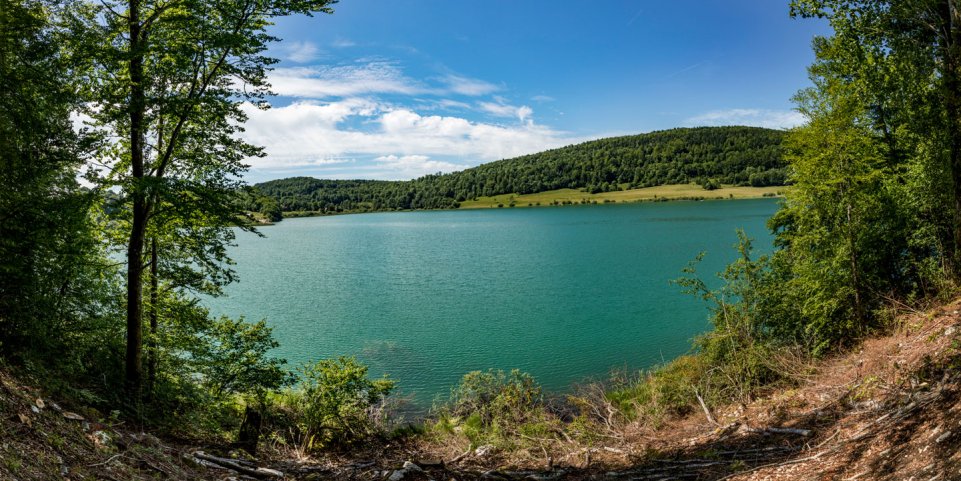 Lac de Narlay dans le Jura