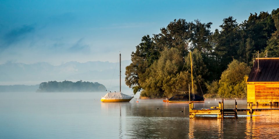 lac starnbergsee voilier munich