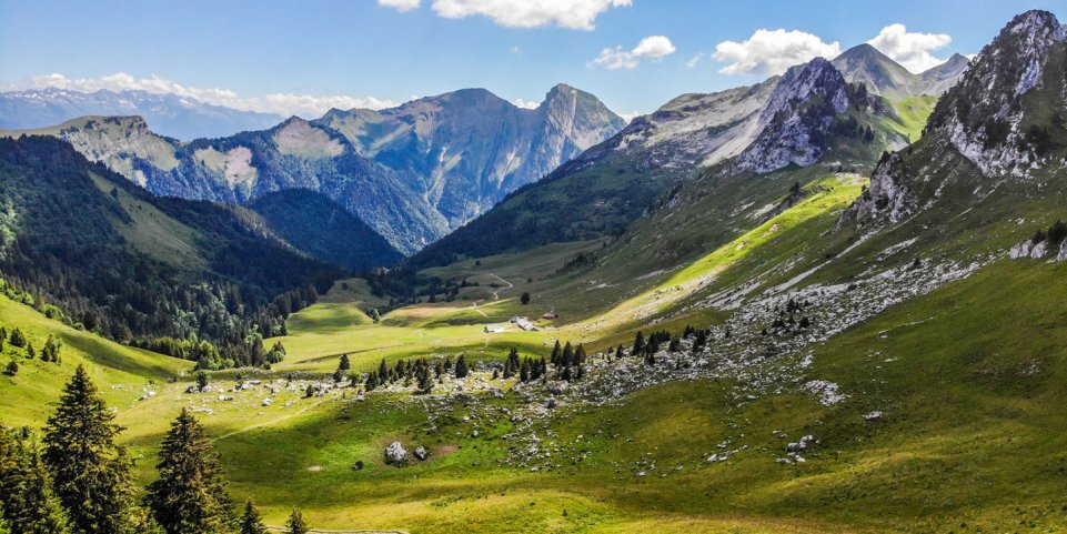 Massif des Bauges, Chambéry, Savoie