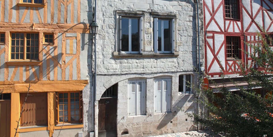 Orléans, maisons médiévales