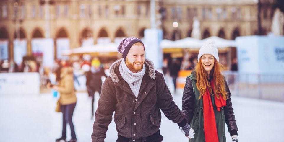 Patinoire en amoureux-Londres