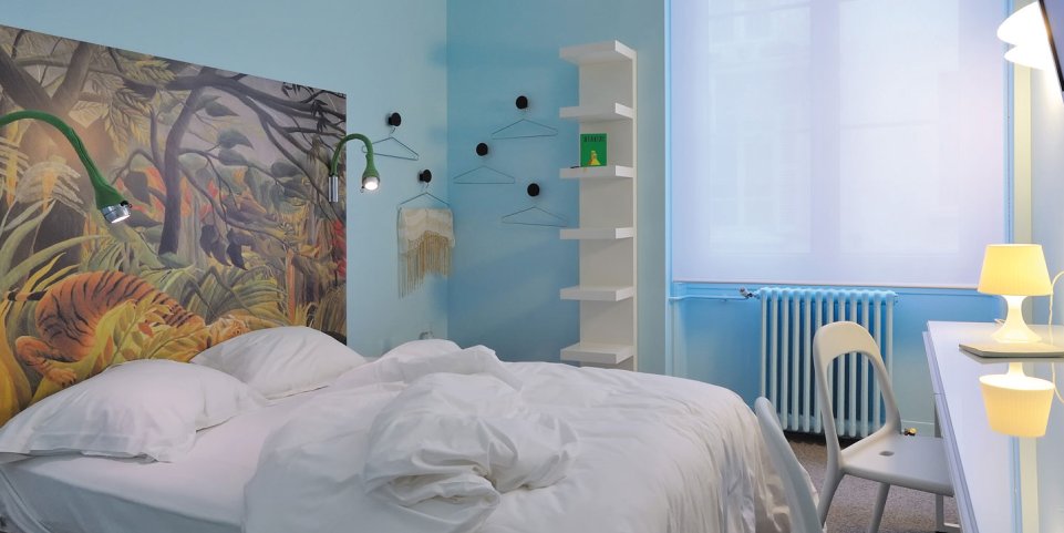 Chambre de l'Hotel Continental de Saint-Etienne