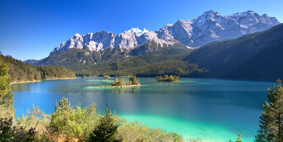 Lac Eibsee, Allemagne