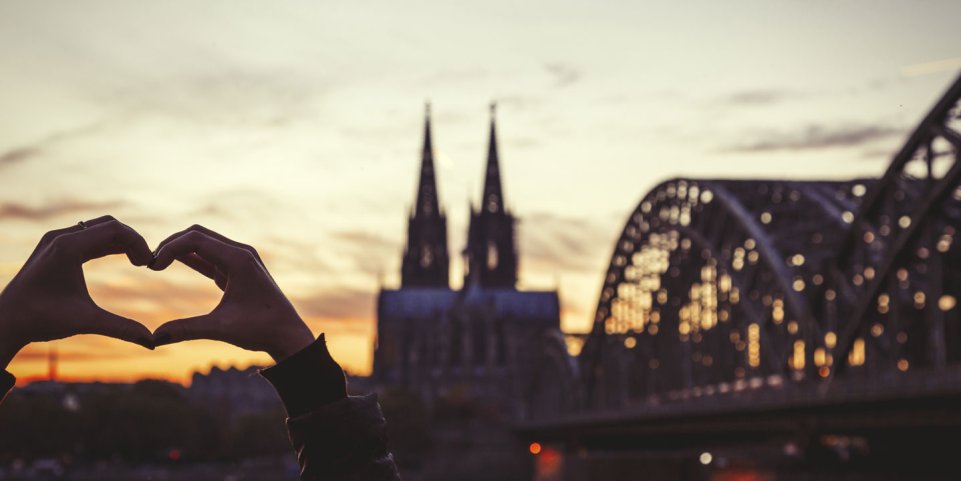 Cologne cathédrale et pont