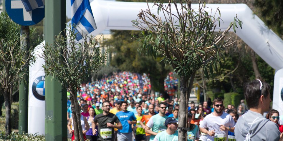 Le marathon d'Athènes