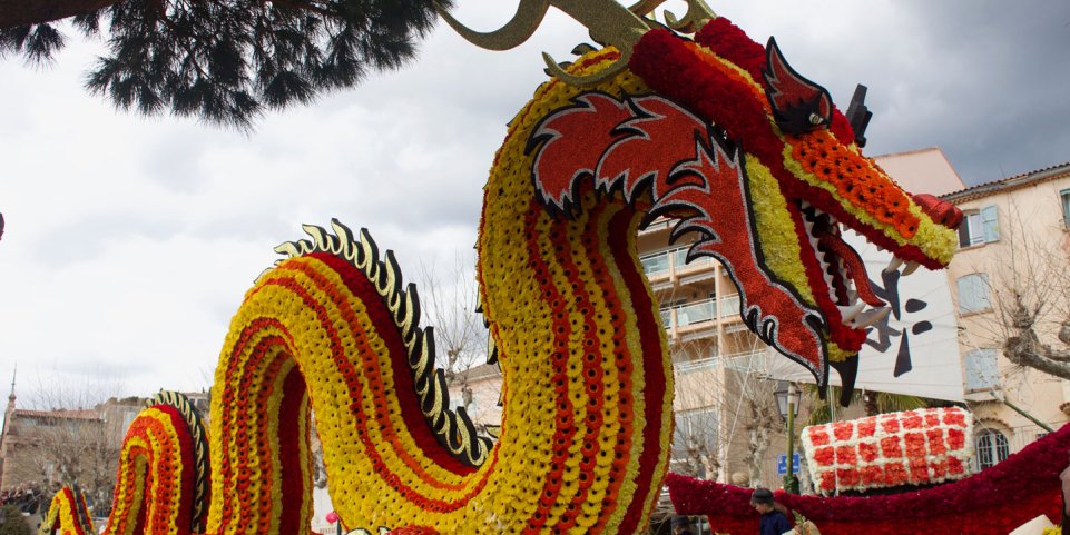 Corso fleuri au Lavandou