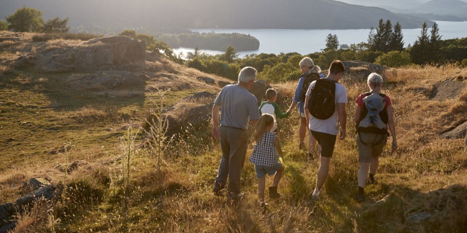 promenade montagne en famille