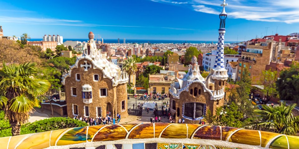 Parc Guell à Barcelone