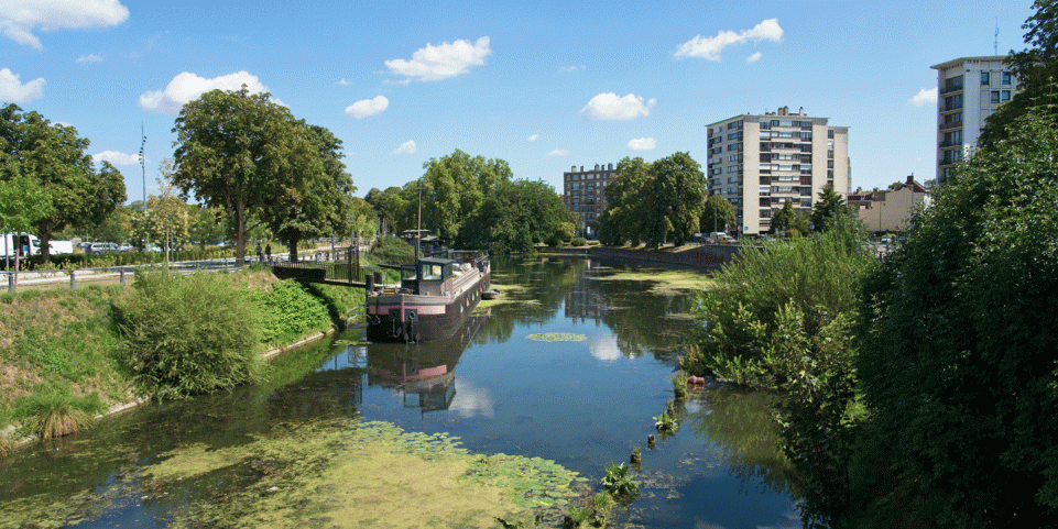 Lille - Canal de la Deule