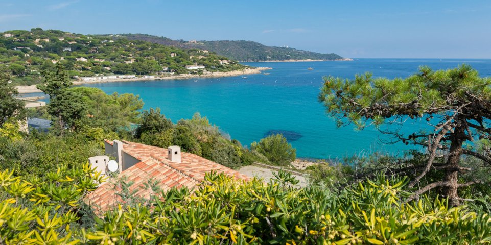 Ramatuelle plage de Pampelonne Côte d'Azur Méditerranée