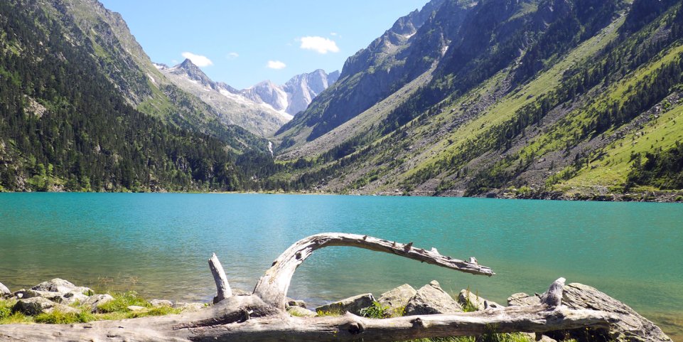 Lac bleu au Cirque de Gavarnie