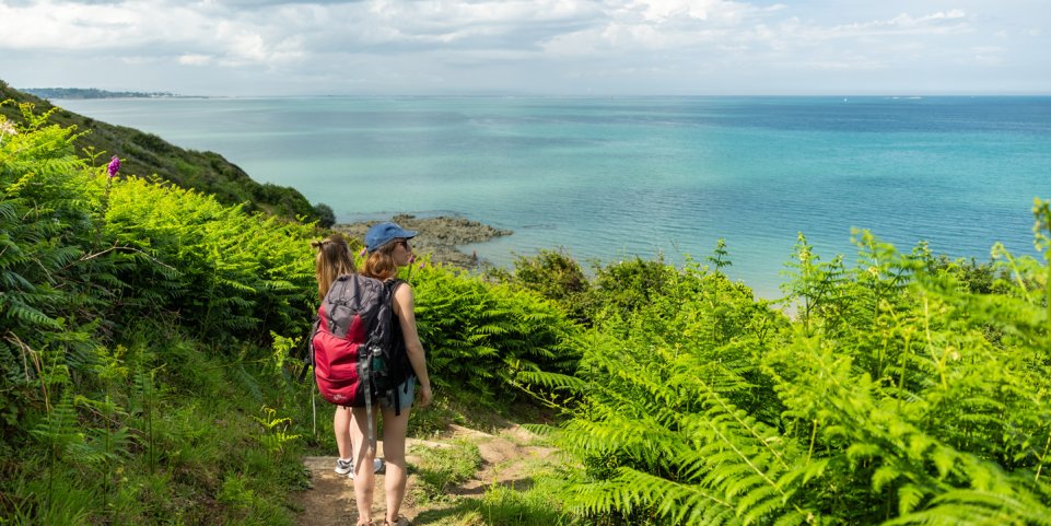 Rando sur le Sentier des douaniers dans la Baie de Saint-Brieuc
