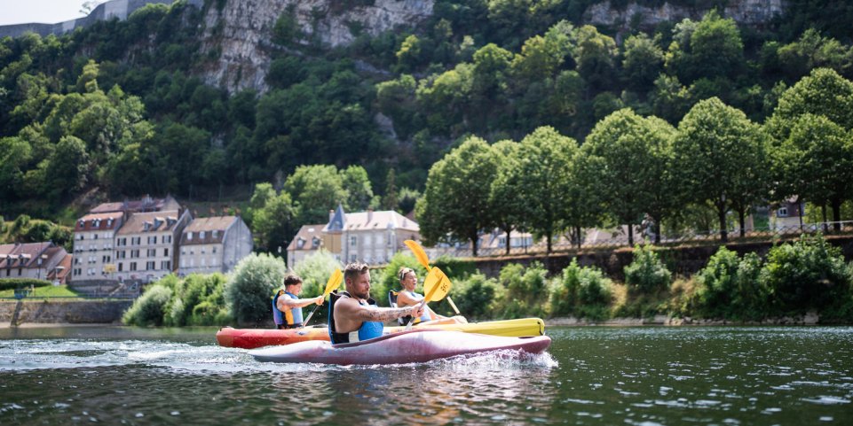 Pédalo à Besançon