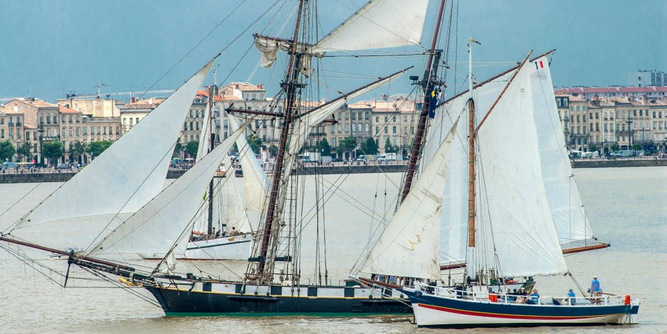 fête fleuve Bordeaux voilier 
