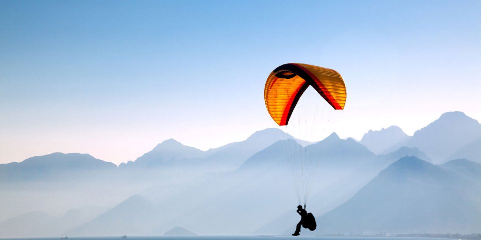 Parapente en montagne