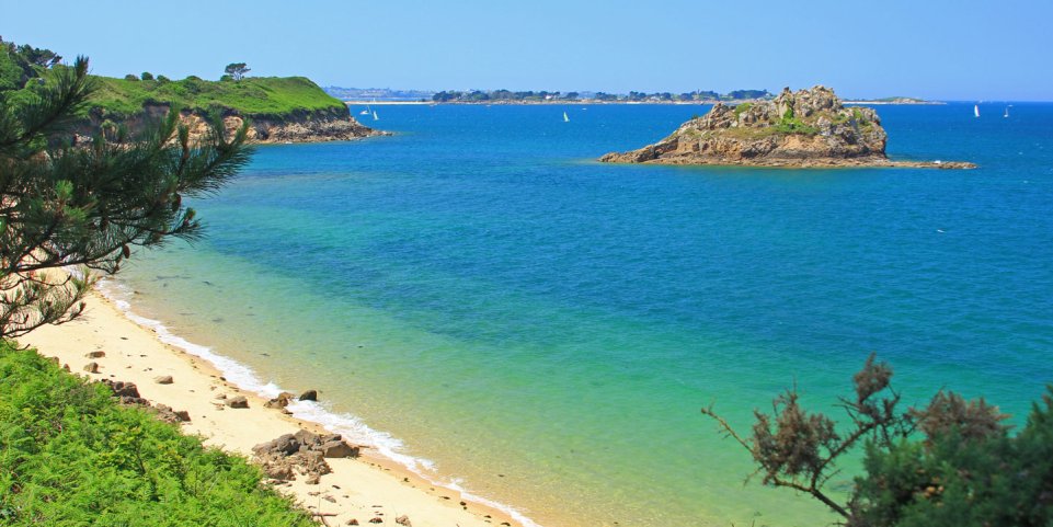 La plage de Tahiti à Carantec