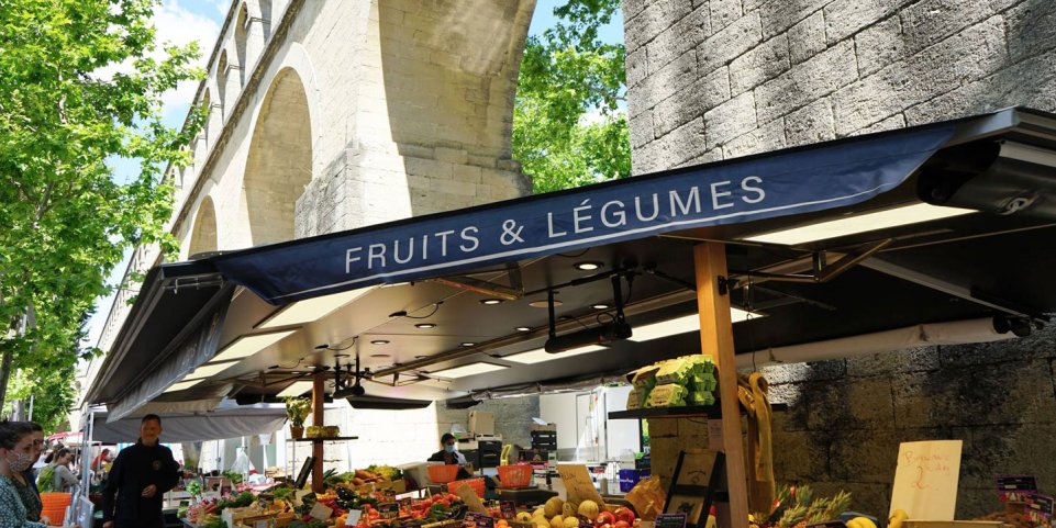 Marché des Arceaux à Montpellier