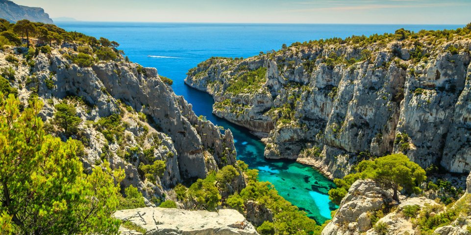 calanques d en vau cassis mer