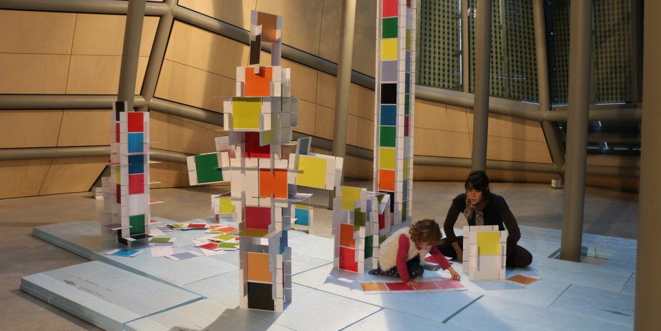 Le Frac d'Orléans en famille