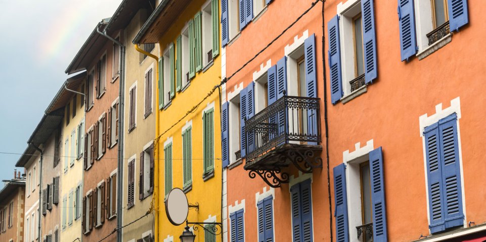 Barcelonnette dans les Alpes