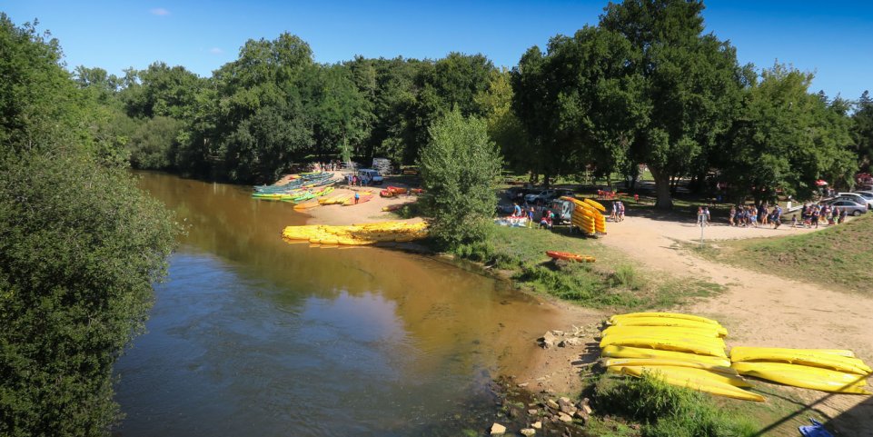 La Leyre en canoë, Landes