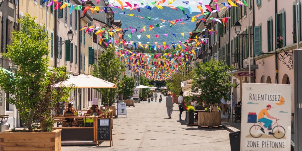 Rue de Carouge à Genève