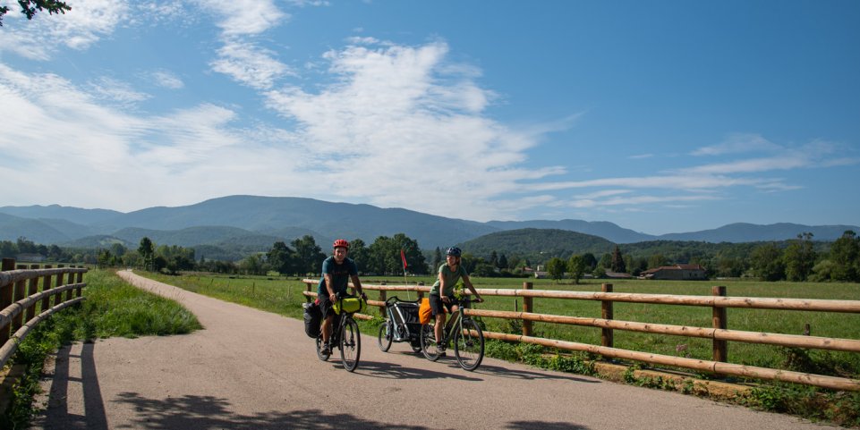 Vélo dans les Pyréenées