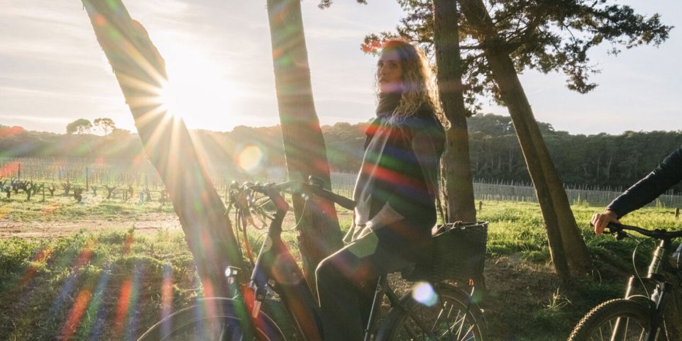 Vélo à Porquerolles