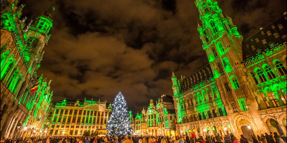 La Grand Place de Bruxelles - Plaisirs d'Hiver