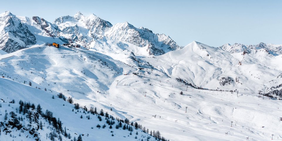 Paysage du Domaine de Serre-Chevalier-Briançon