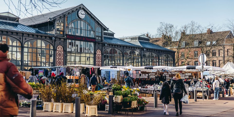 Le Marché de Wazemmes à Lille