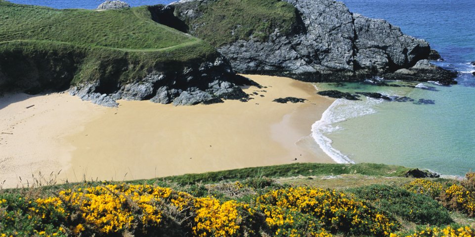 Plage de Paluden à Belle Ile en Mer