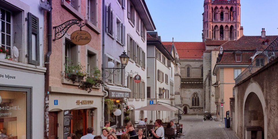 La cité médiévale de Lausanne