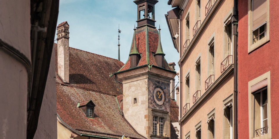 L'horloge de la place Palud