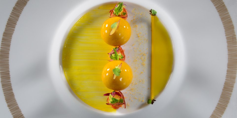 Un plat du restaurant de l'hôtel de ville de Crissier