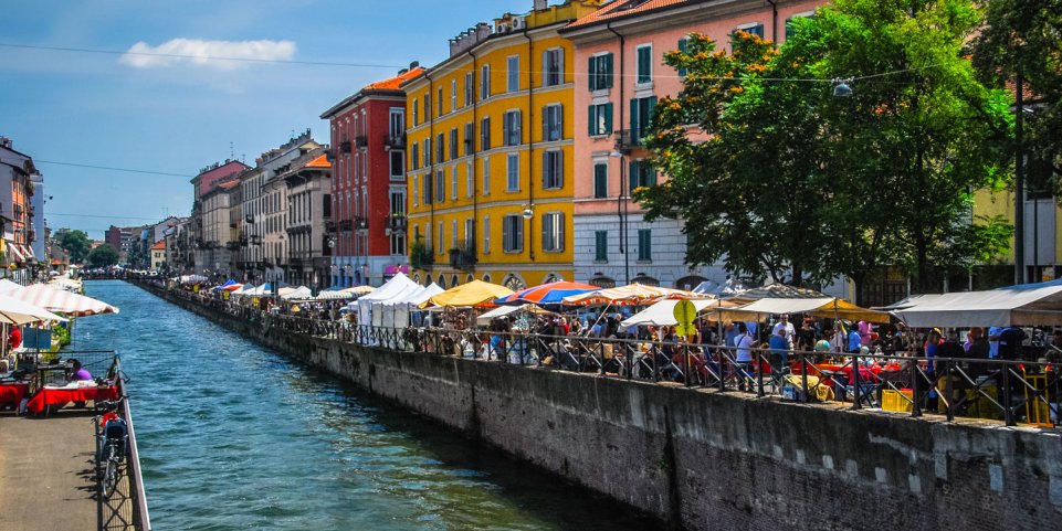 Naviglio Grande à Milan