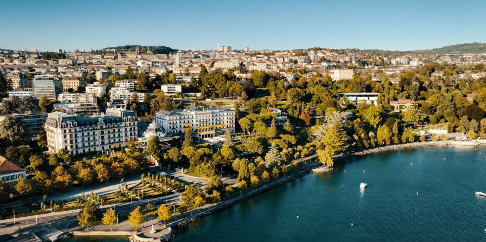 Les quais d'Ouchy Lausanne
