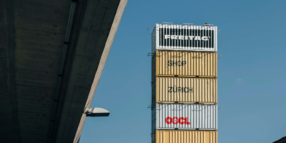 La boutique Freitag de Zurich