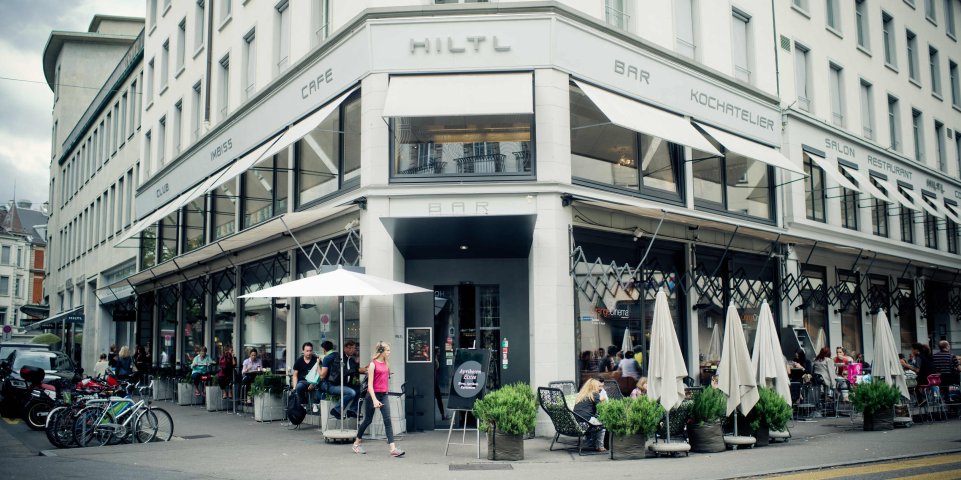 Le restaurant Hiltl de Zurich