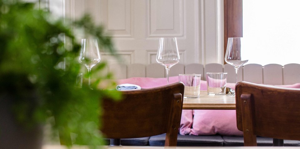L'intérieur du restaurant KLE à Zurich